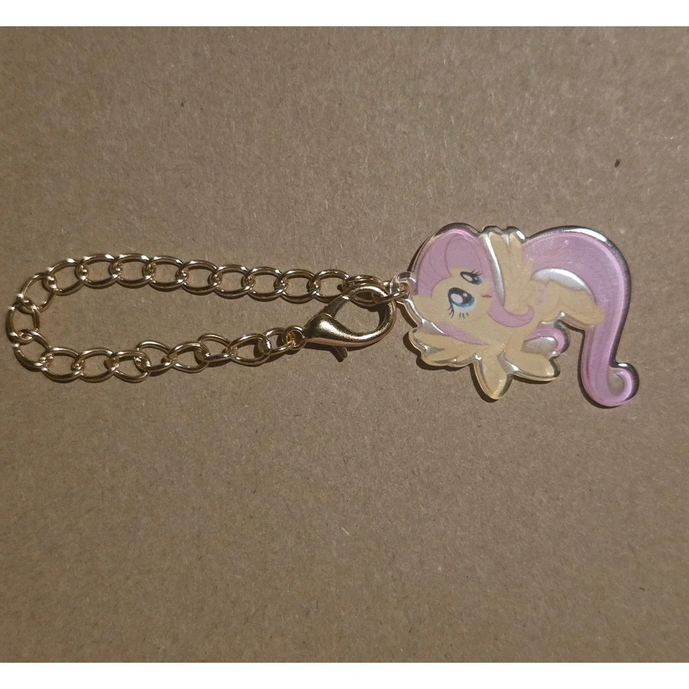 My Little Pony Inspired Keychain Tumbler Charm! Fluttershy!